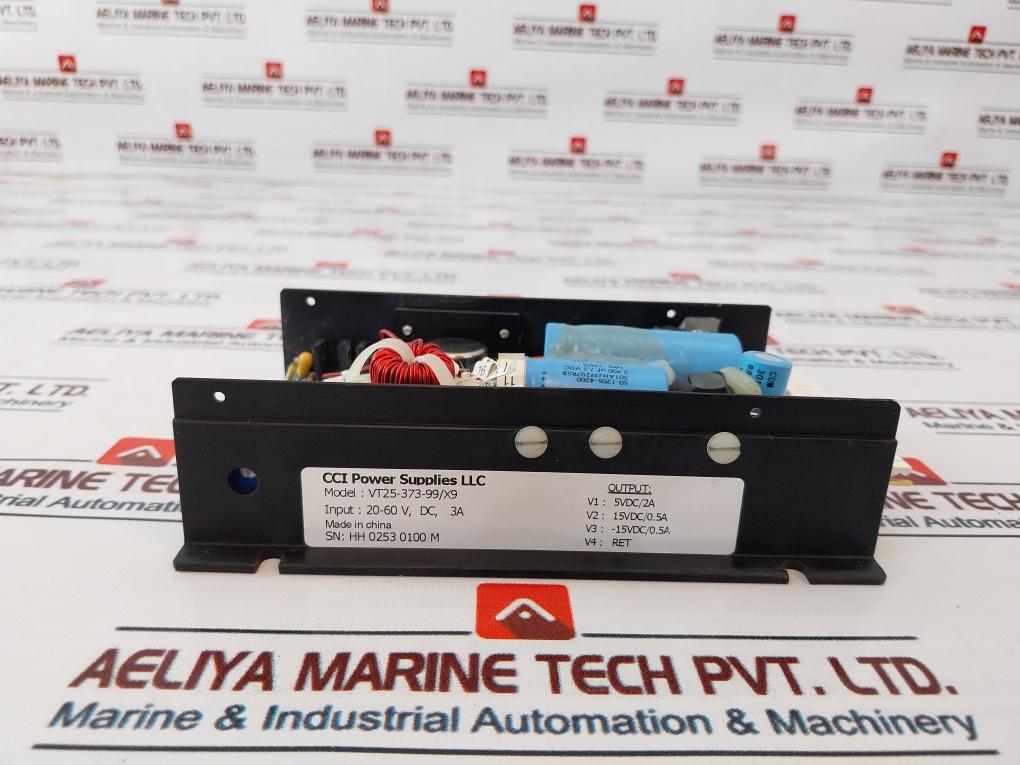 Cci Power Supplies Vt25-373-99/X9 Power Supply Module 20-60V Dc 3A