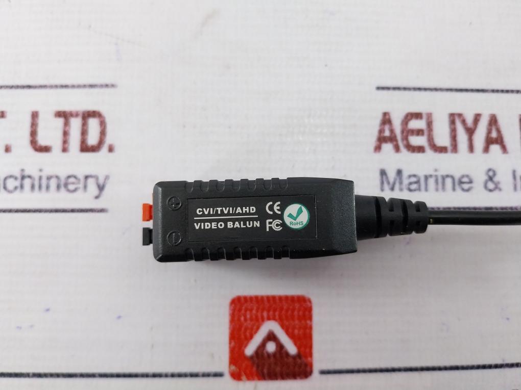 Cctv Via Twisted Pairs Video Balun Transceiver Transmitter Cctv Security Cable