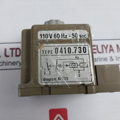 Cdc 0410.730 Timer Delay Relay 0-50 Sec 110V 60Hz