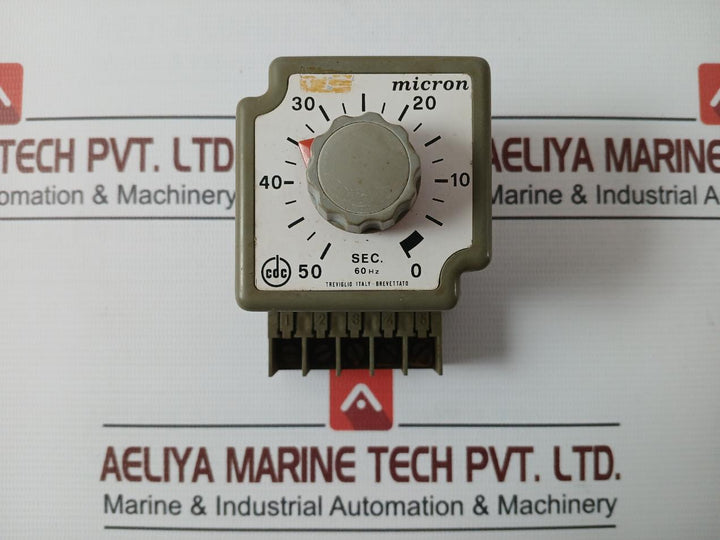 Cdc 0410 Timer Delay Relay 0-50 Sec 60Hz