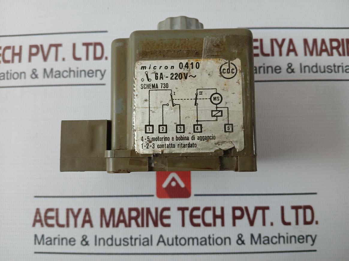 Cdc 0410 Timer Delay Relay 0-50 Sec 60Hz