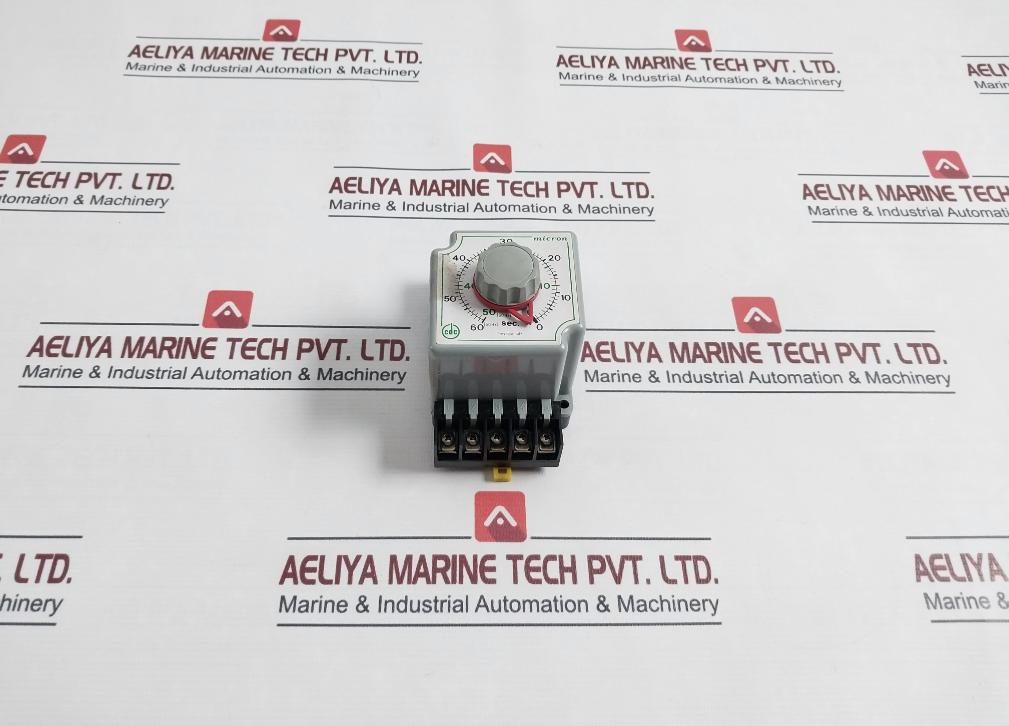 Cdc 0411.731 Time Delay Relay 0-50Sec 60Hz 0-60Sec 50Hz 110V 6A 380Vca