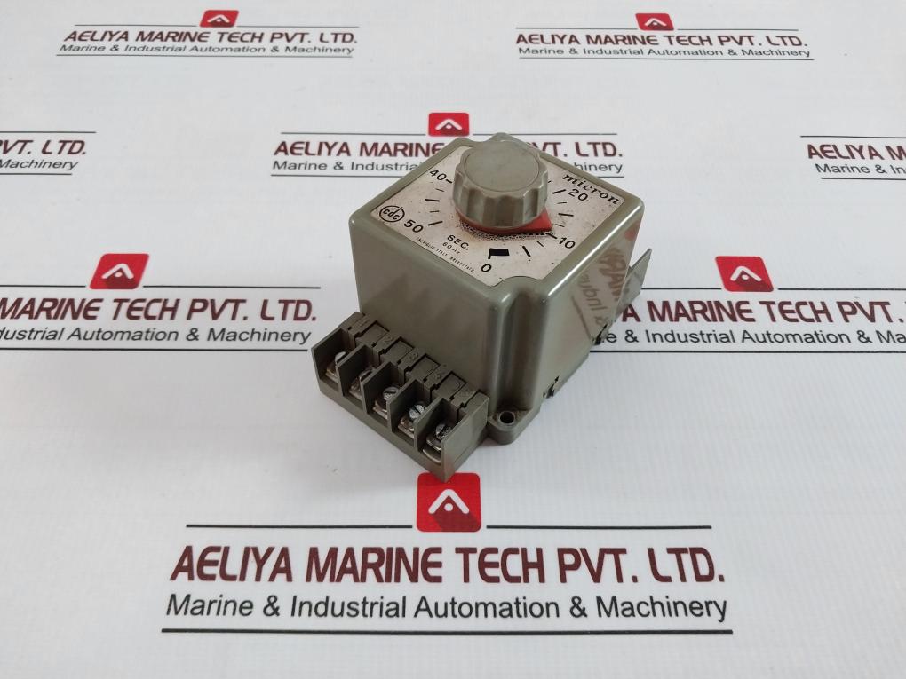 Cdc 0411 Timer Delay Relay 0-50 Sec 110V 60Hz 6A-380V Sch.731 – Aeliya ...