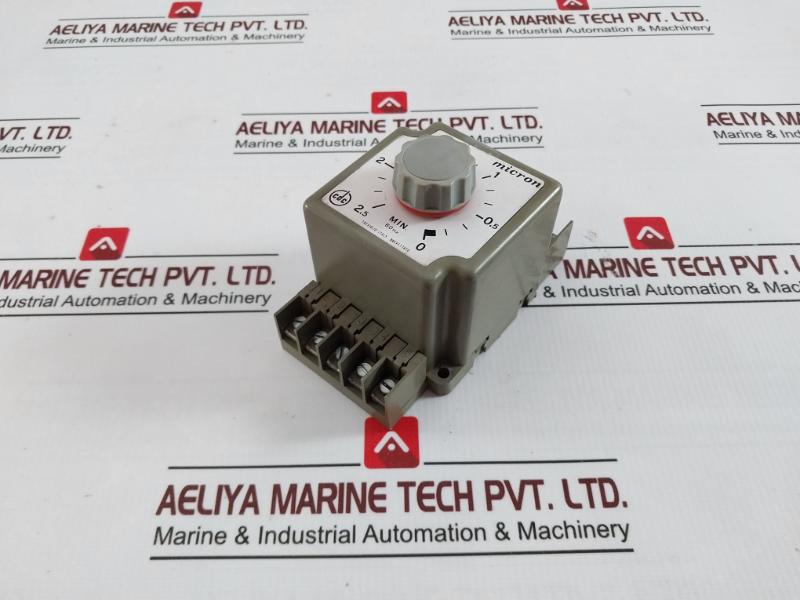 Cdc 0411 Timer Delay Relay Sch.731 0 To 2.5 Min 6A-380V~ 110V 60Hz-150 Sec