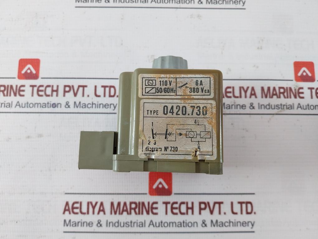 Cdc 0420.730 Micron Timer Relay 110V 50/60Hz