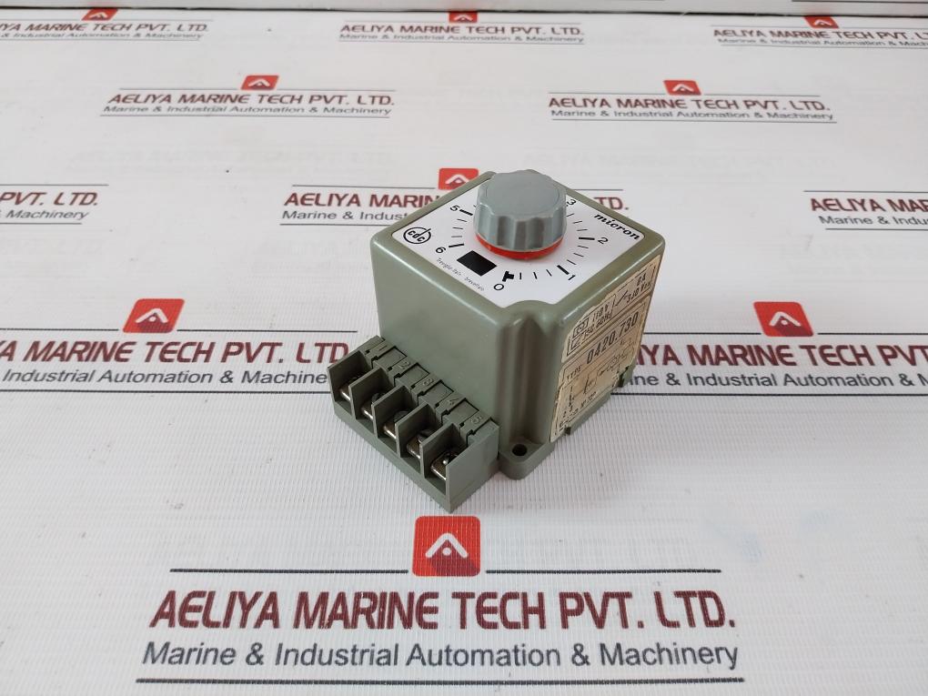 Cdc 0420.730 Micron Timer Relay 110V 50/60Hz