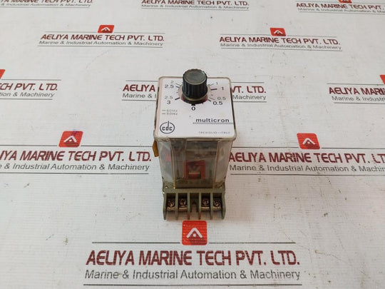 Cdc 1503.704 Miltac Multicrontimer Relay 0-3 50 Hz/60 Hz