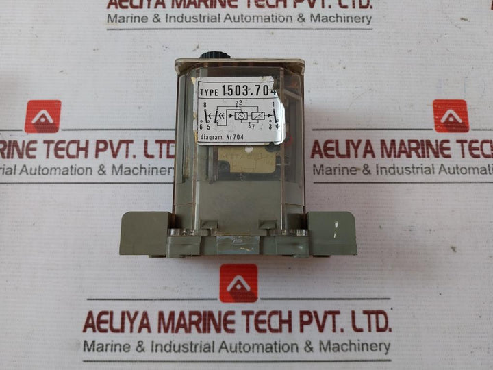 Cdc 1503.704 Miltac Multicrontimer Relay 0-3 50 Hz/60 Hz