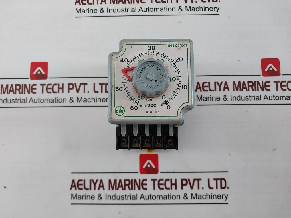 Cdc 730 Timer Delay Relay 50Hz 60Hz 0-60 Sec. 110V