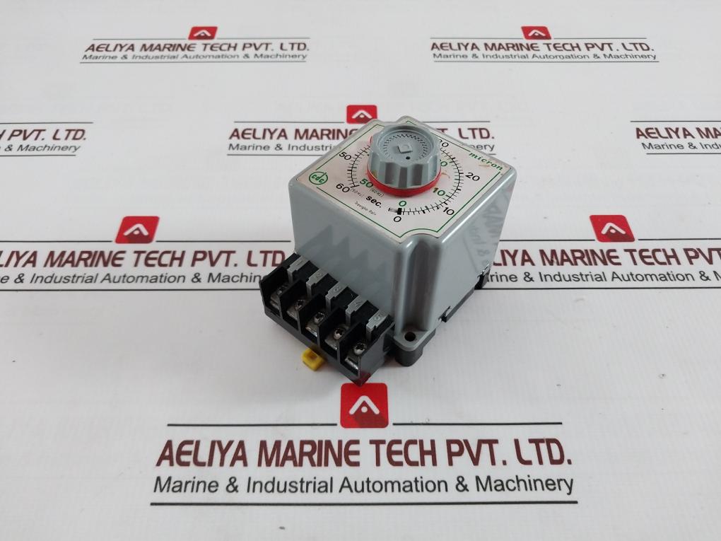 Cdc 730 Timer Delay Relay 50Hz 60Hz 0-60 Sec. 110V