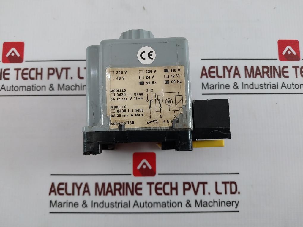 Cdc 730 Timer Delay Relay 50Hz 60Hz 0-60 Sec. 110V