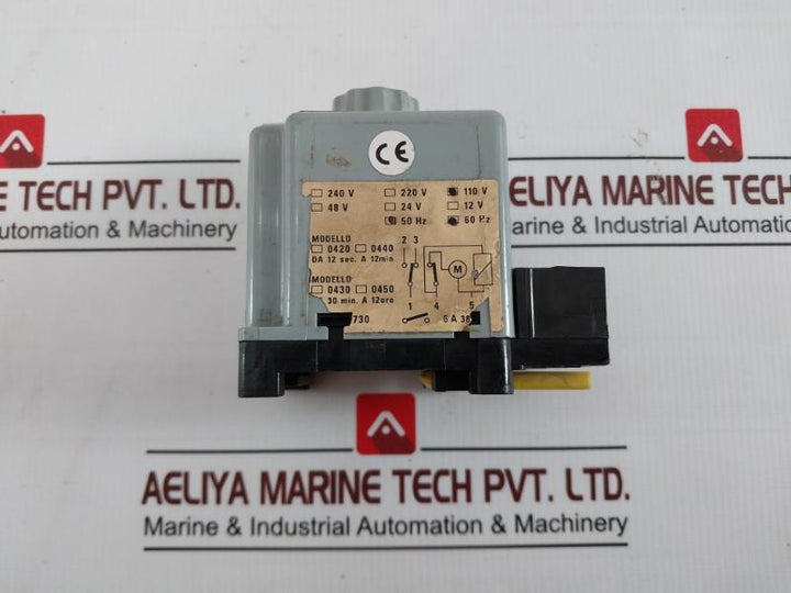 Cdc Micron Timer Delay Relay 6A 110V 50/60Hz