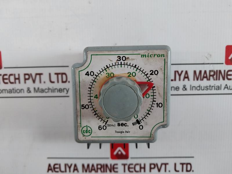 Cdc Micron Timer Delay Relay 6A 110V 50/60Hz