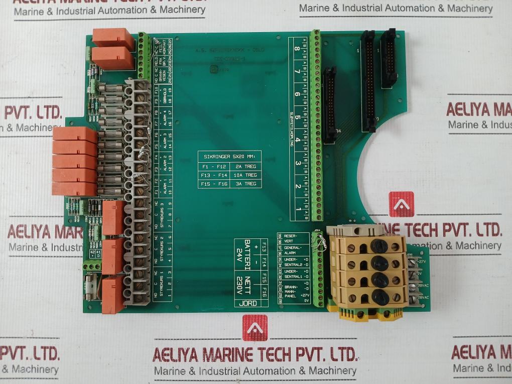 Cde-89325-1 Servoteknikk Interface Field Termination Pcb Module