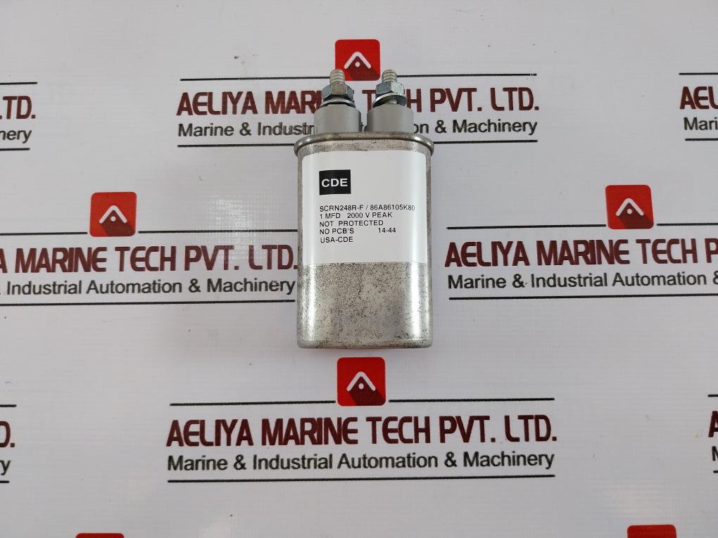 Cde Scrn248R-f Capacitor 1µF 2000V Peak 14-44