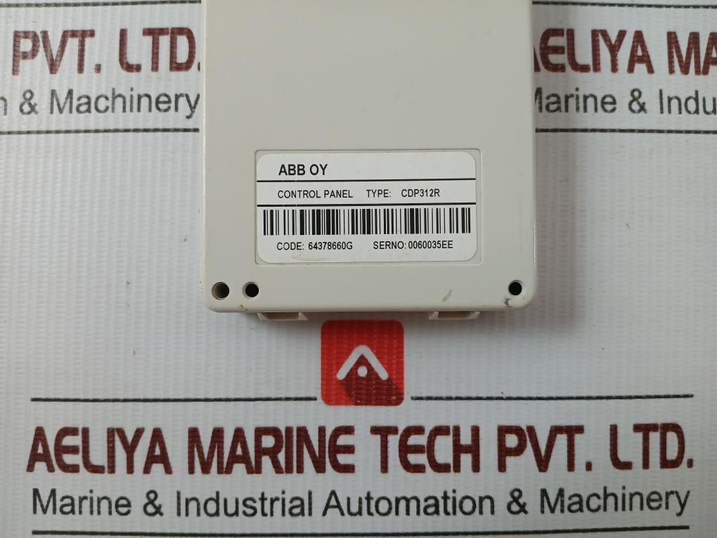 Cdp312R Control Panel Abb