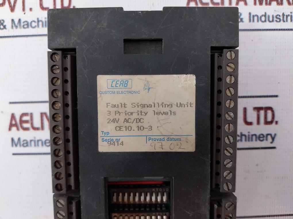 Ceab Ce10.10-3 Fault Signalling Alarm Unit