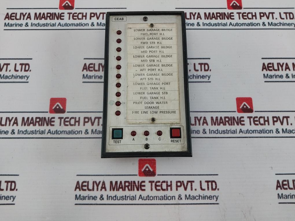 Ceab Ce10.10-3 Fault Signalling Unit Panel 24V Ac/Dc