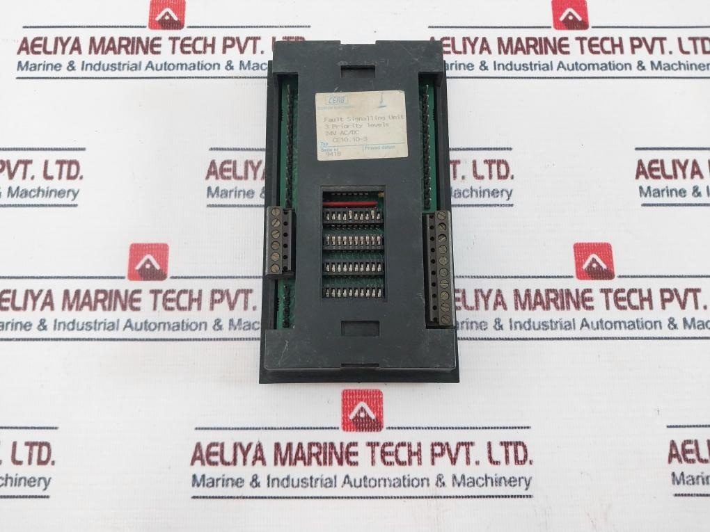 Ceab Ce10.10-3 Fault Signalling Unit Panel 24V Ac/Dc