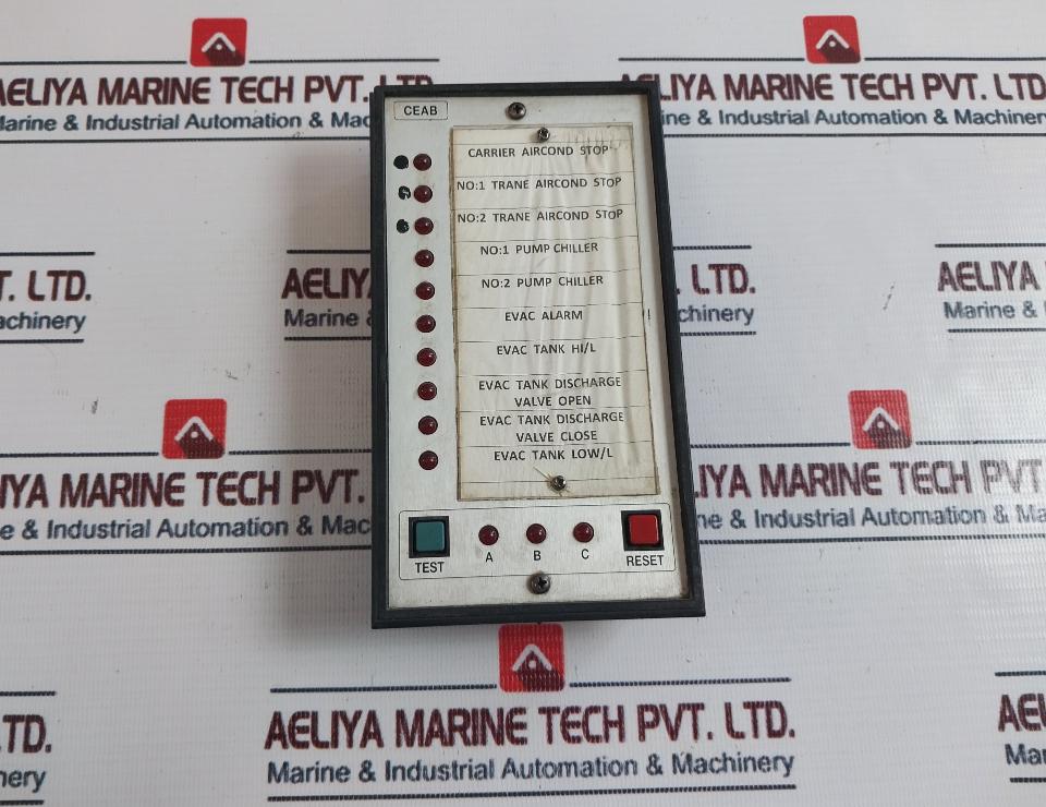 Ceab Ce10.10-3, 3 Priority Levels Fault Signalling Unit Panel