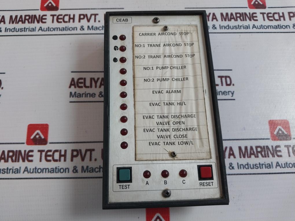 Ceab Ce10.10-3, 3 Priority Levels Fault Signalling Unit Panel
