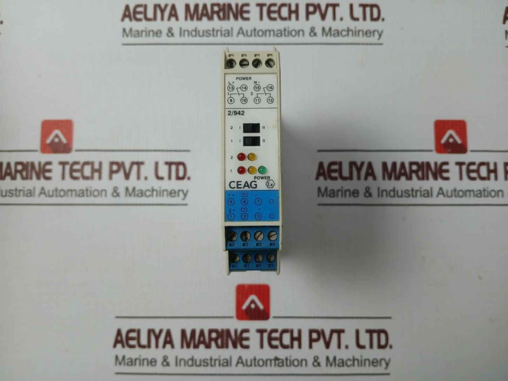 Ceag 2/942 Switch Amplifier Ver Sv2.00 230V Ac/ 1 Va 67Mw Ghg122 3121 D1002