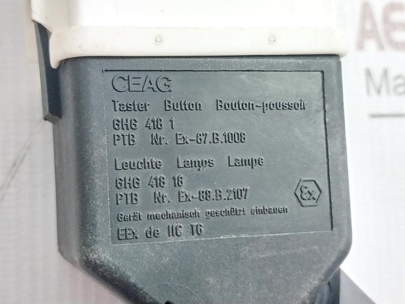 Ceag Digital Panel Mount Indicator Ghg 418 1805 R5