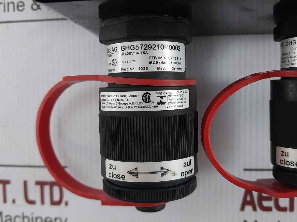 Ceag Explosion-proof Terminal Box Ghg7311102R5022, 400Vac 18A