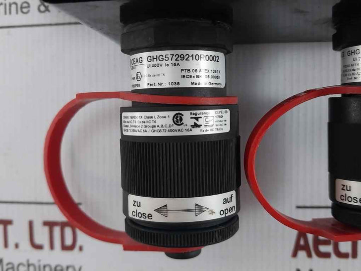 Ceag Explosion-proof Terminal Box Ghg7311102R5022, 400Vac 18A