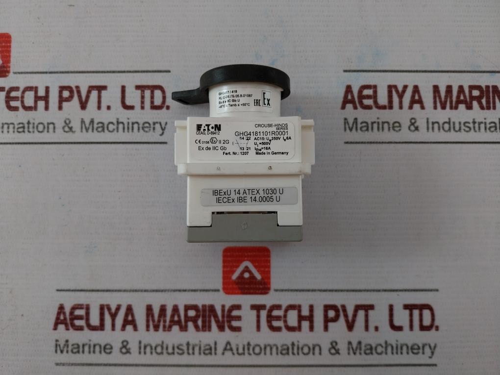 Ceag Ghg4181101R0001 Push Button Switch 240V 50/60Hz 16A