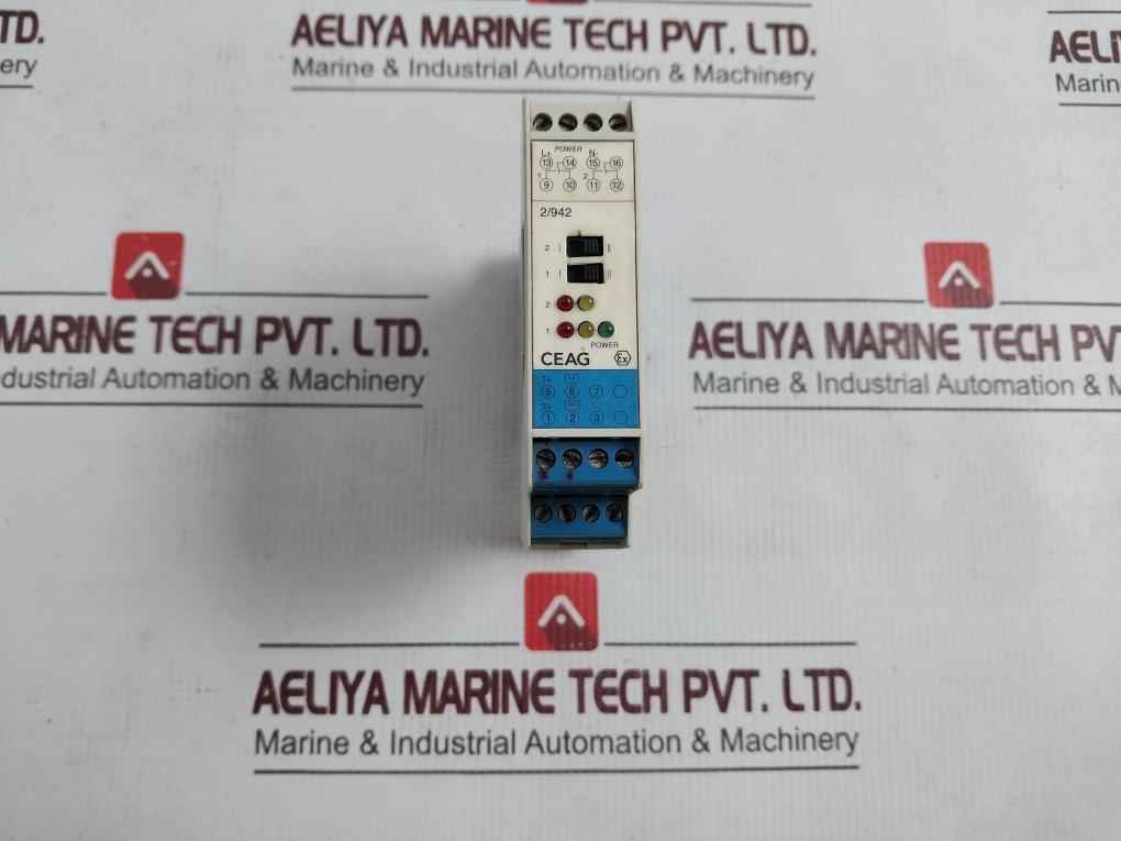 Ceag Sicherheitstechnik Gmbh 2/942 Switch Amplifier 230v Ac 10.5v 67mw 26 Ma