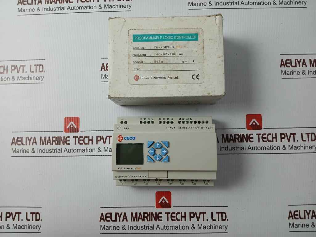 Ceco Ce-20Ht-d 3Rd Programmable Logic Controller Dc 24V/170Ma