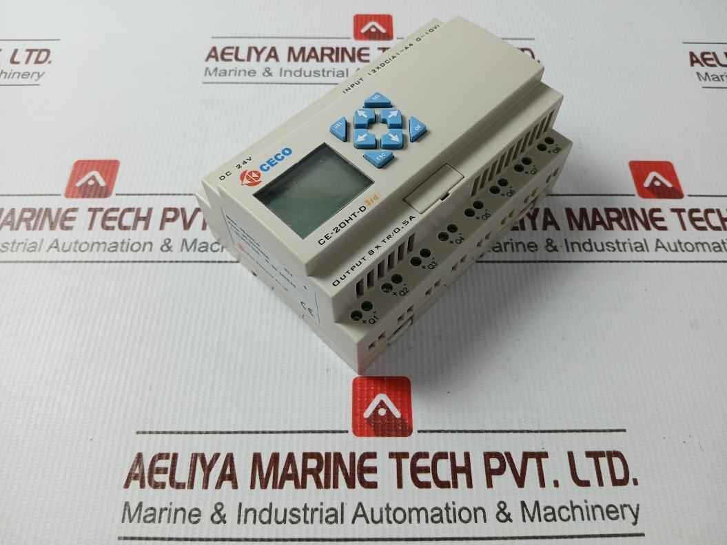Ceco Ce-20Ht-d 3Rd Programmable Logic Controller Dc 24V/170Ma
