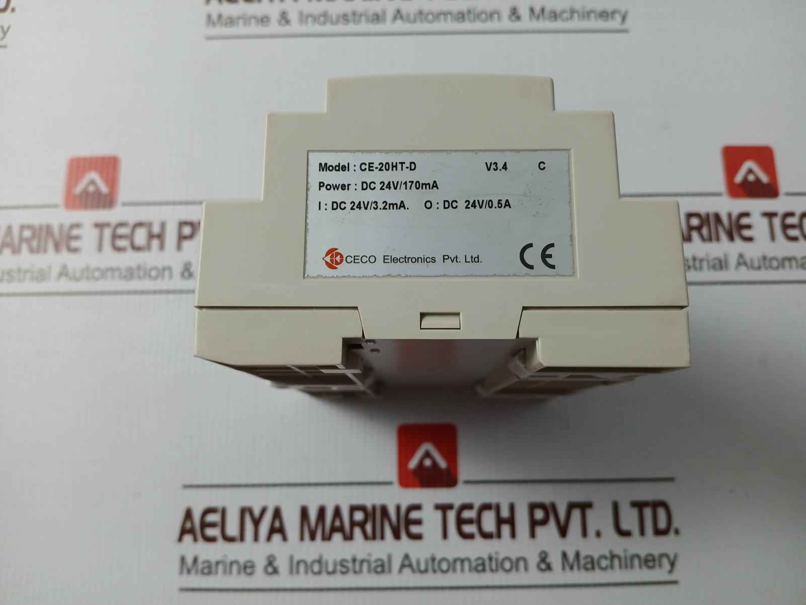 Ceco Ce-20Ht-d 3Rd Programmable Logic Controller Dc 24V/170Ma
