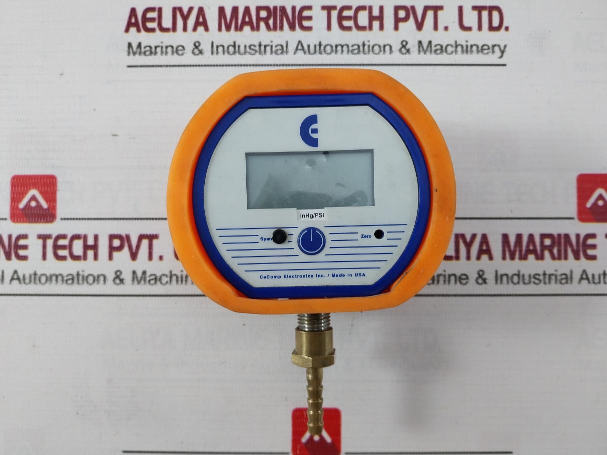 Cecomp Dpg1000B Battery Powered Digital Pressure Gauge 30Inhg/100Psig-5