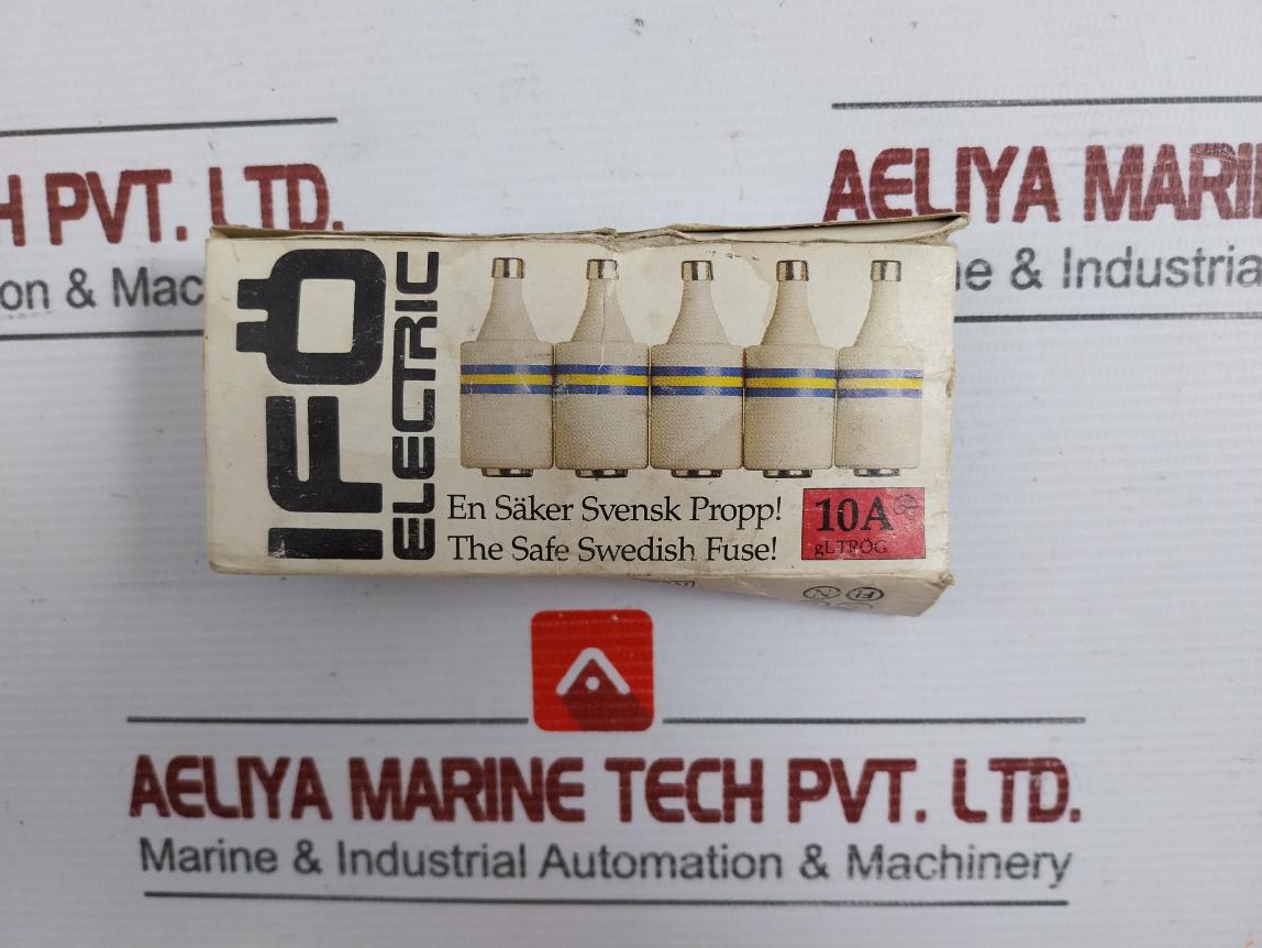 Cee16 Time Lag Diazed Fuse Link By Ifo Electric 10A 500V (1 Box = 4 Pcs)