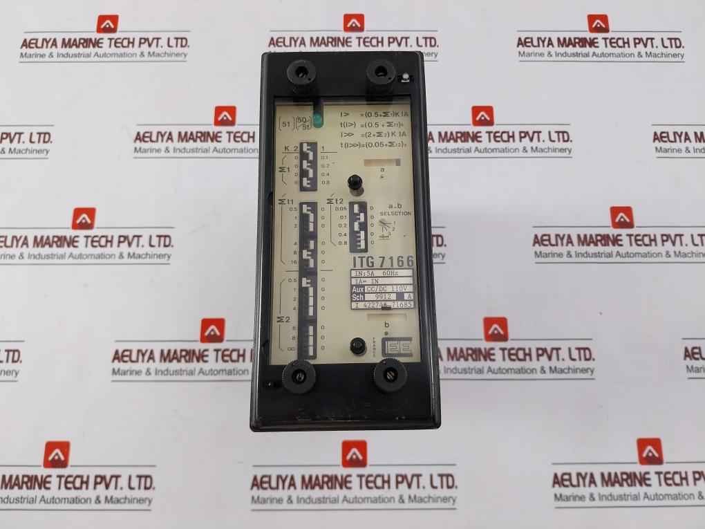 Cee Itg 7166 Phase & Earth Overcurrent Relay 5A 60Hz 876423