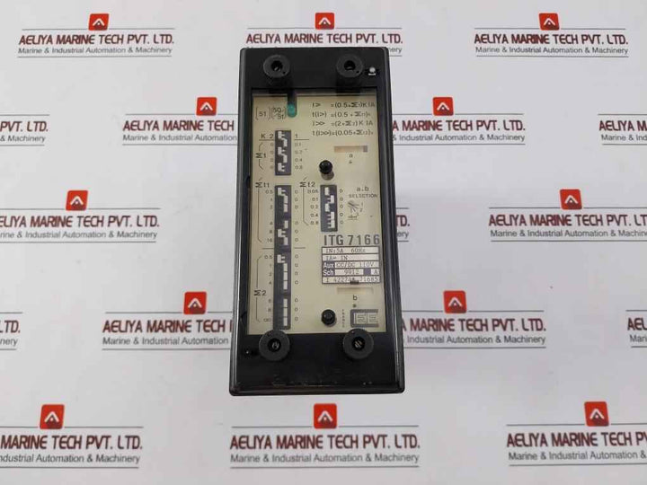 Cee Itg 7166 Phase & Earth Overcurrent Relay 5A 60Hz 876423