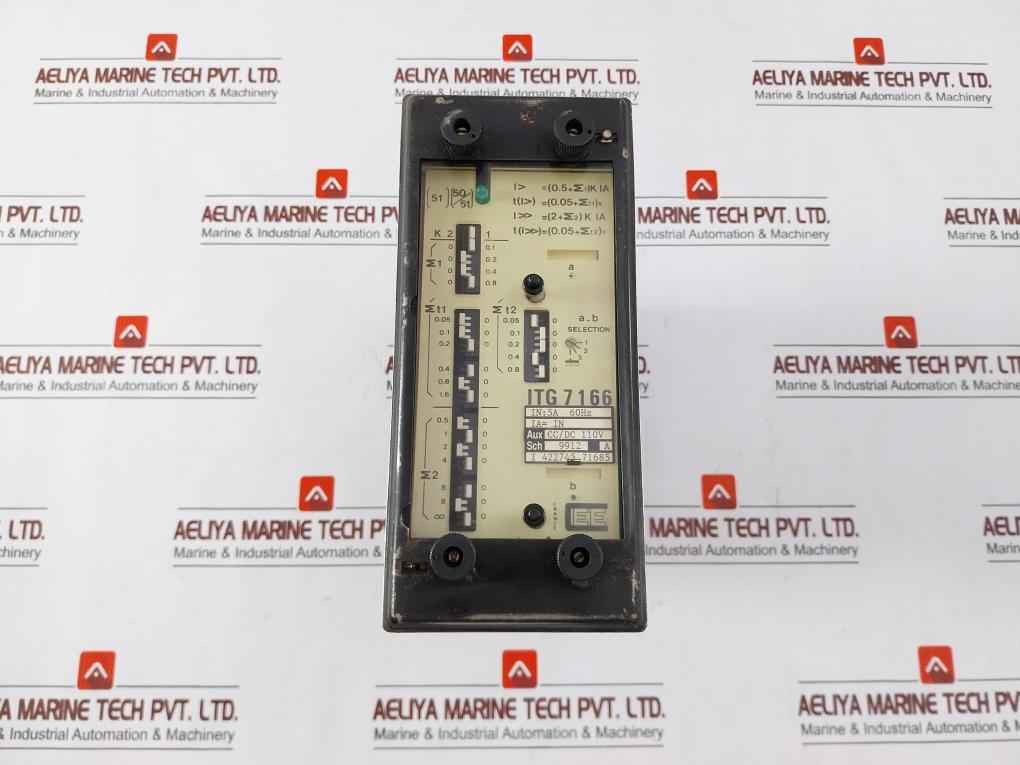 Cee Itg 7166 Phase & Earth Overcurrent Relay 5A 60Hz 876423