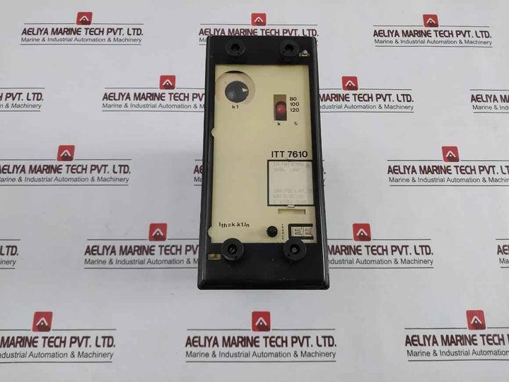 Cee Itt 7610 B/9506 Electrical Protection Relay Cc/Dc 110V 5A 60Hz