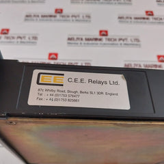 Cee Rad 7004 C/9837 Trip Relay Rack 24Cc