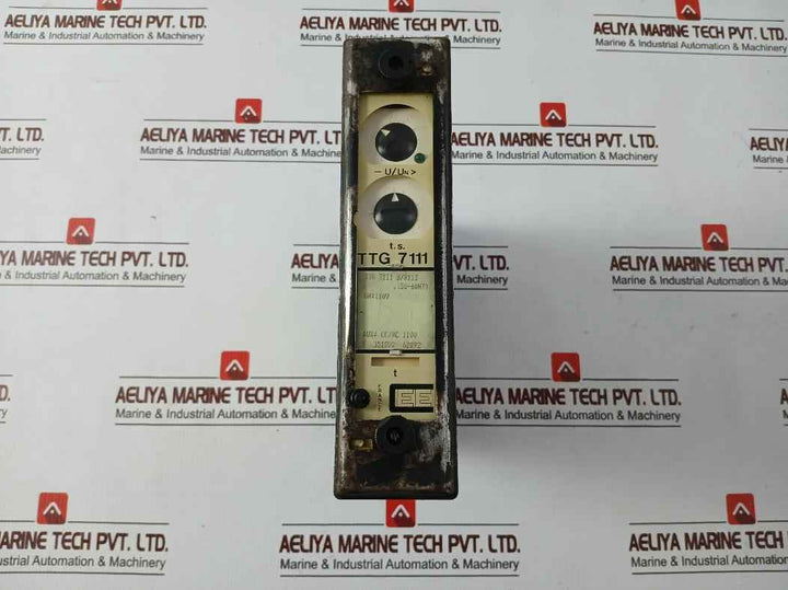 Cee Ttg 7111 B/8113 Protection Relay 50-60Hz Cc/Dc 110V