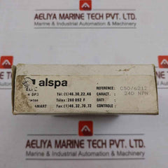 Cegelec 6212 Npn Alspa Entrelec Module 24Vdc C50/6212