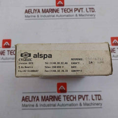 Cegelec 6212 Npn Alspa Entrelec Module 24Vdc C50/6212