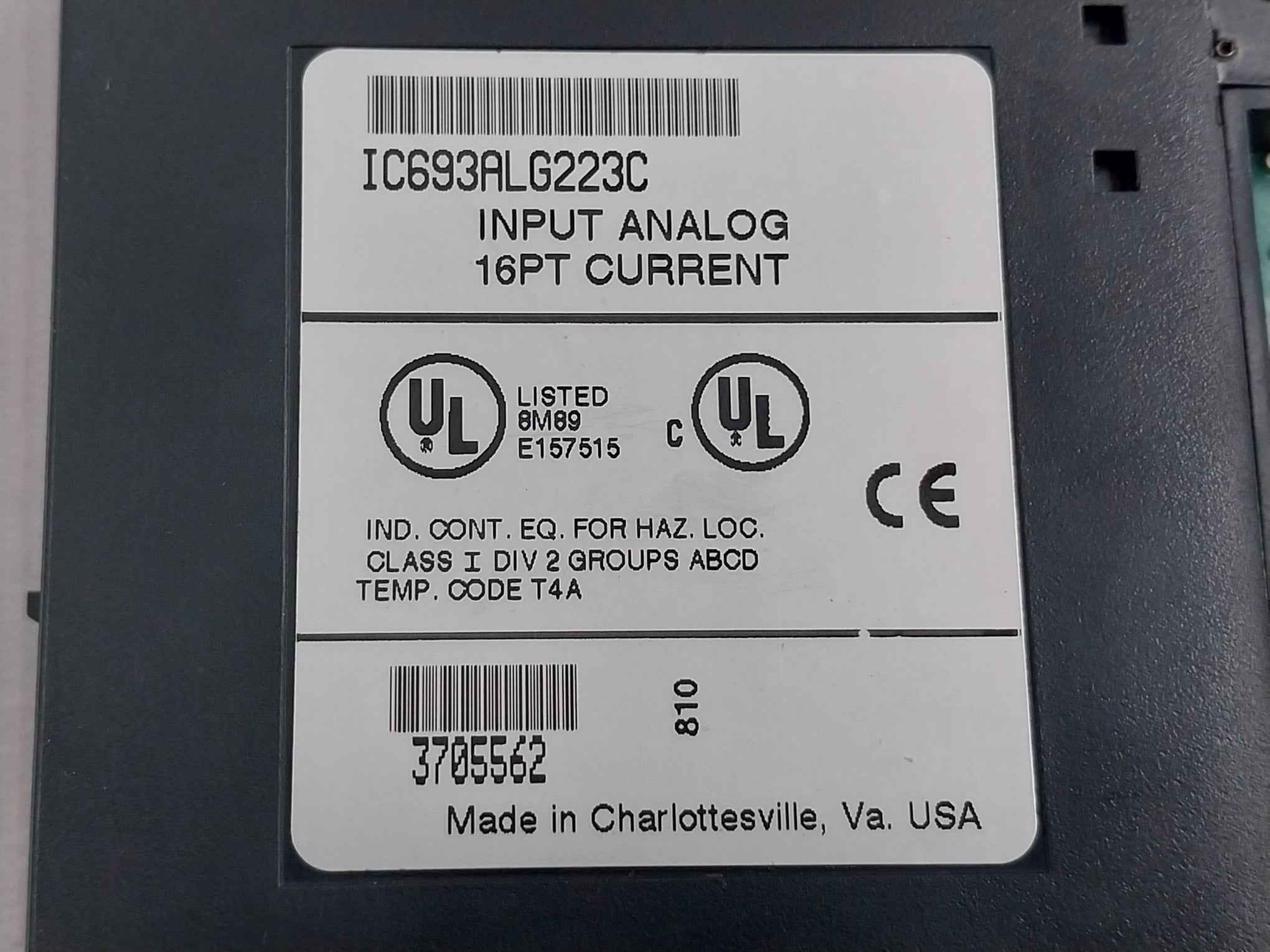 Cegelec Alspa C80-35 Power Supply Programmable Controller 100-240 Vac 50/60Hz