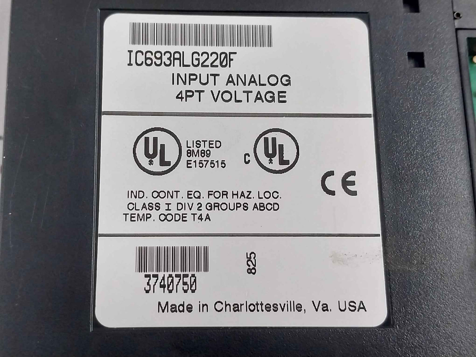 Cegelec Alspa C80-35 Power Supply Programmable Controller 100-240 Vac 50/60Hz
