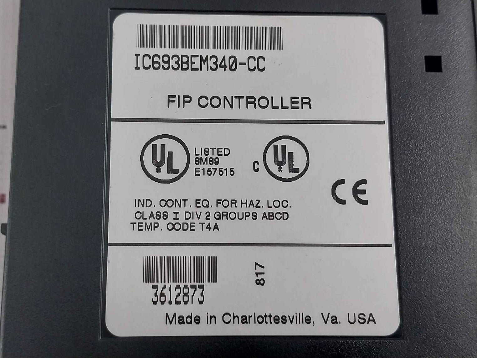 Cegelec Alspa C80-35 Power Supply Programmable Controller 100-240 Vac 50/60Hz