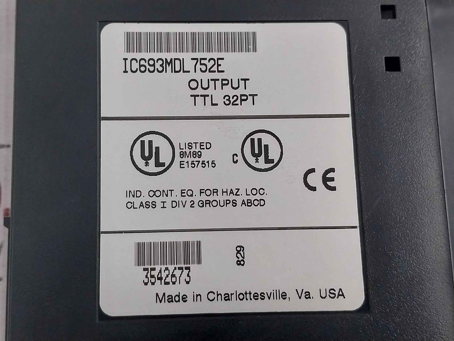 Cegelec Alspa C80-35 Power Supply Programmable Controller 100-240 Vac 50/60Hz