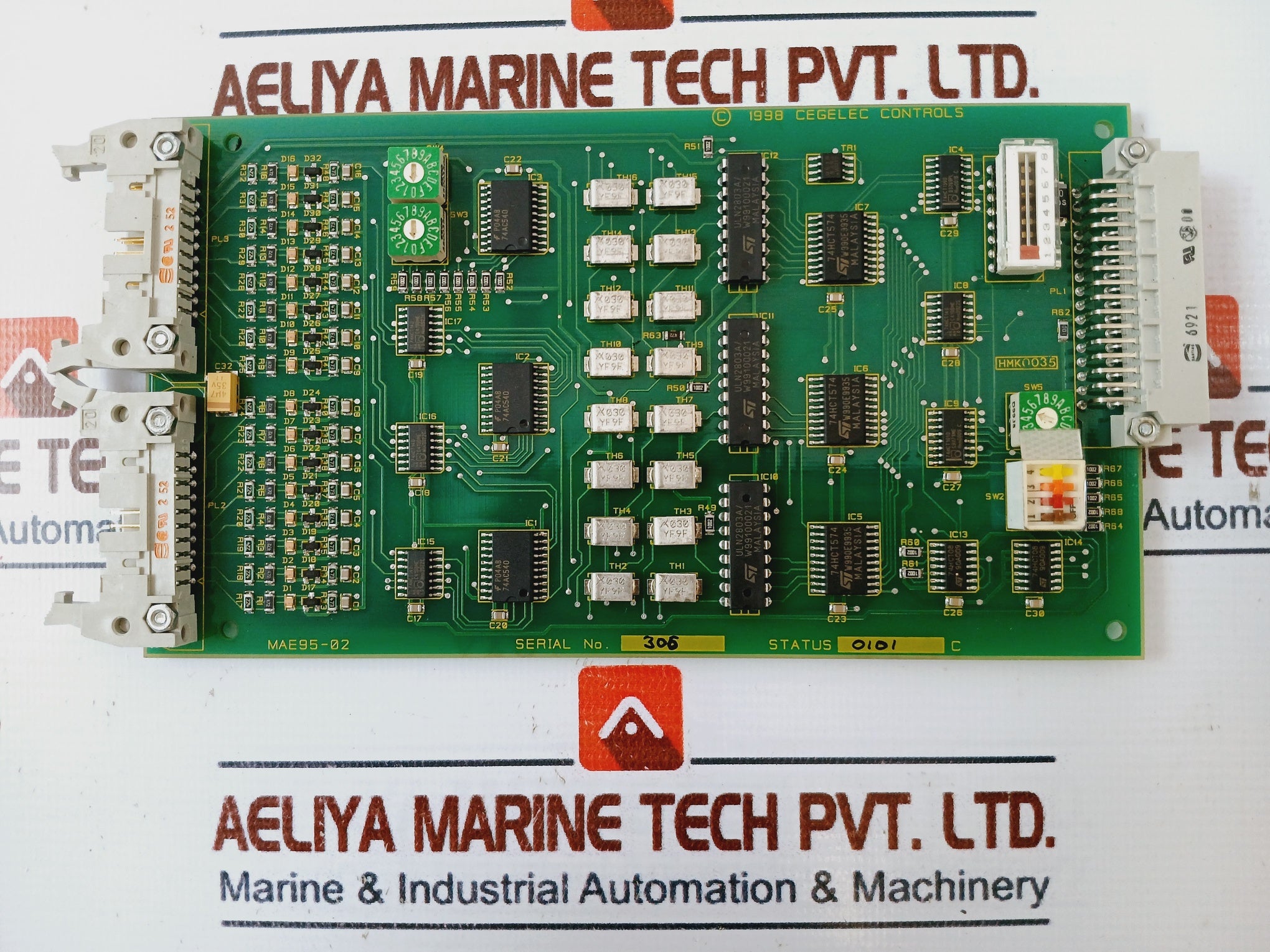 Cegelec Controls MAE95-02 Printed Circuit Board