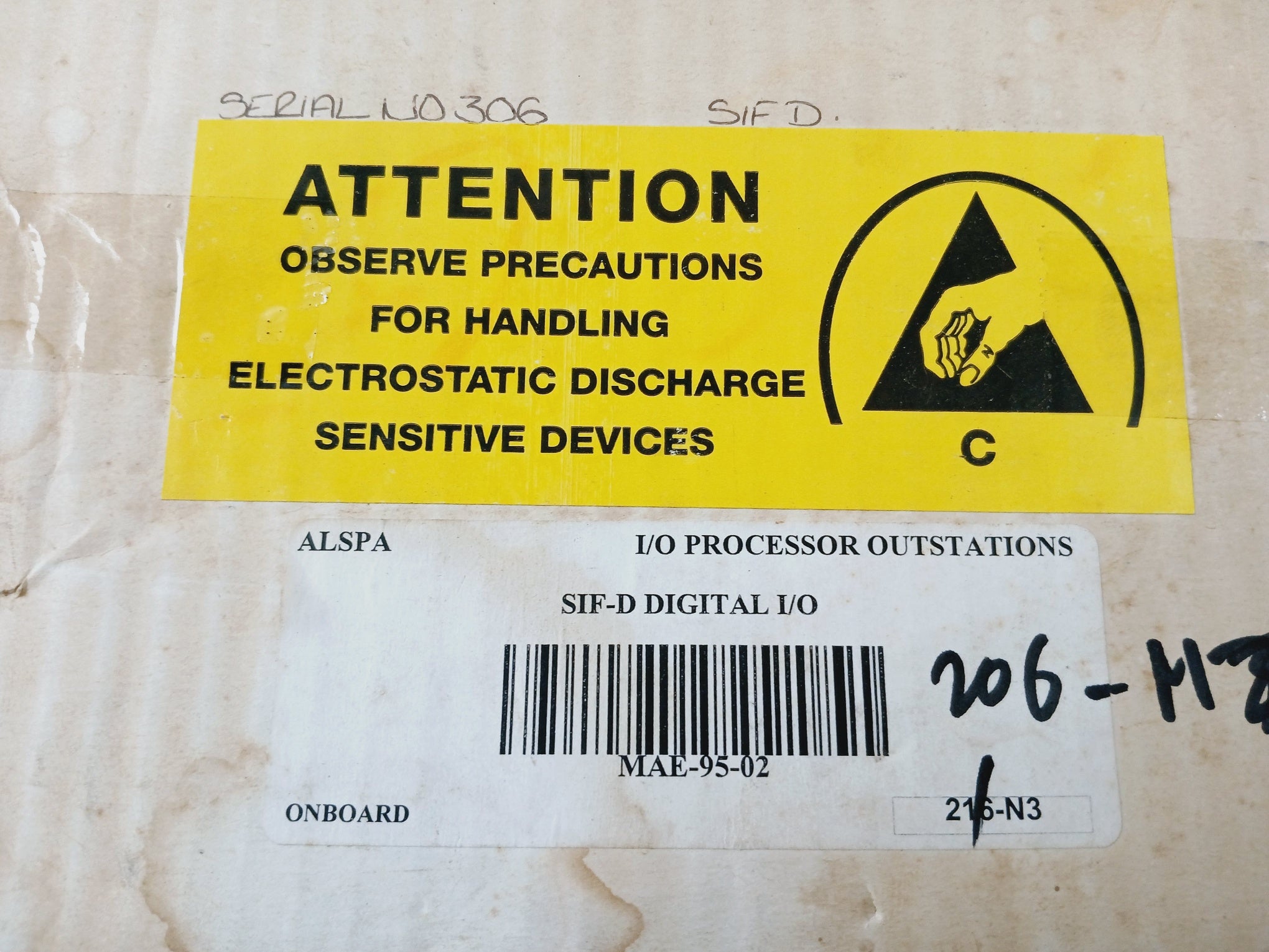 Cegelec Controls MAE95-02 Printed Circuit Board
